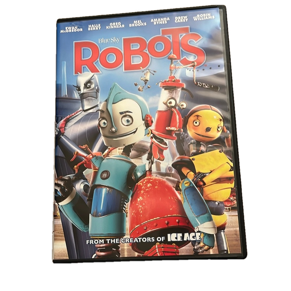 Robots DVD featuring Robin Williams